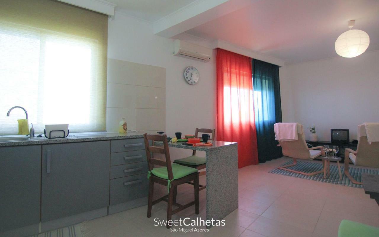 Sweet Calhetas Apartment Ribeira Grande Ngoại thất bức ảnh